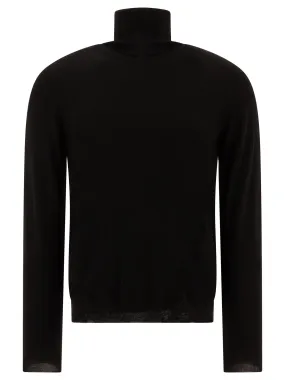 Flexwool Turtleneck Sweater Knitwear Black