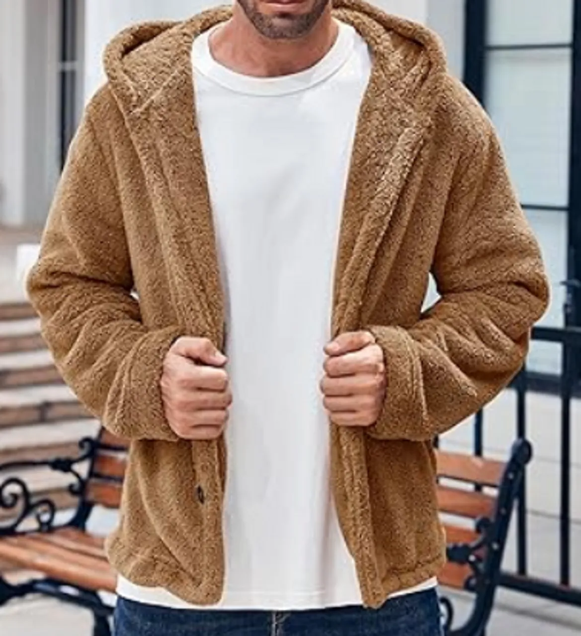 Fluffy Sherpa Jacket