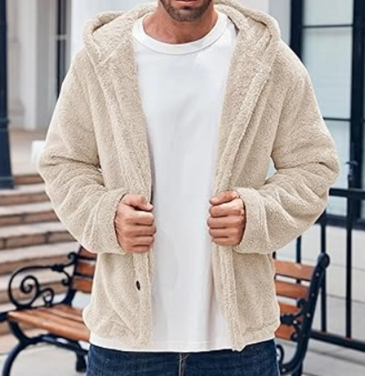 Fluffy Sherpa Jacket