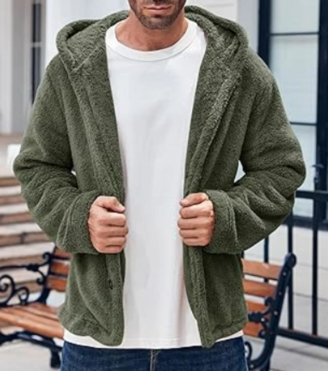 Fluffy Sherpa Jacket