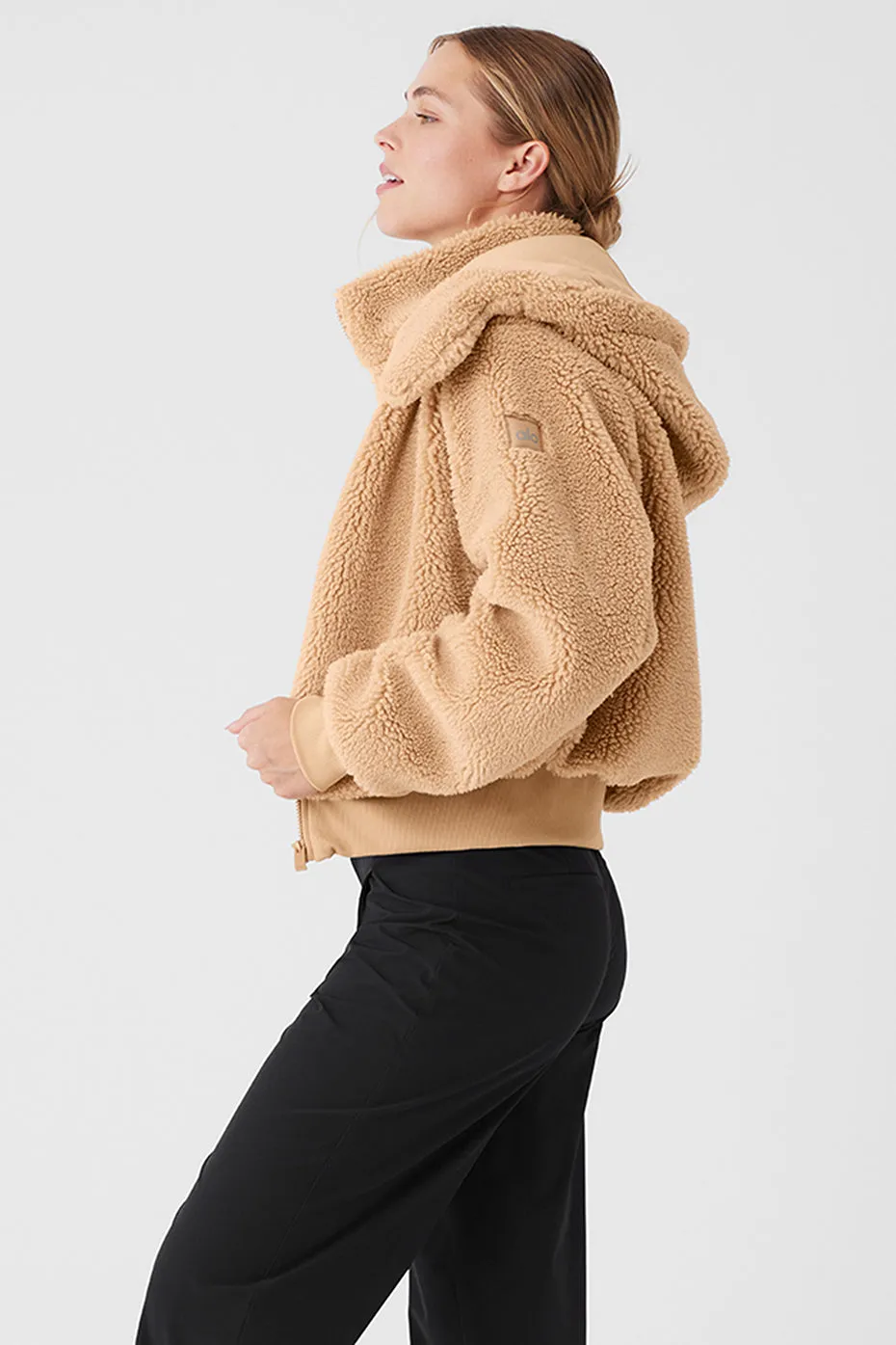 Foxy Sherpa Jacket - Camel