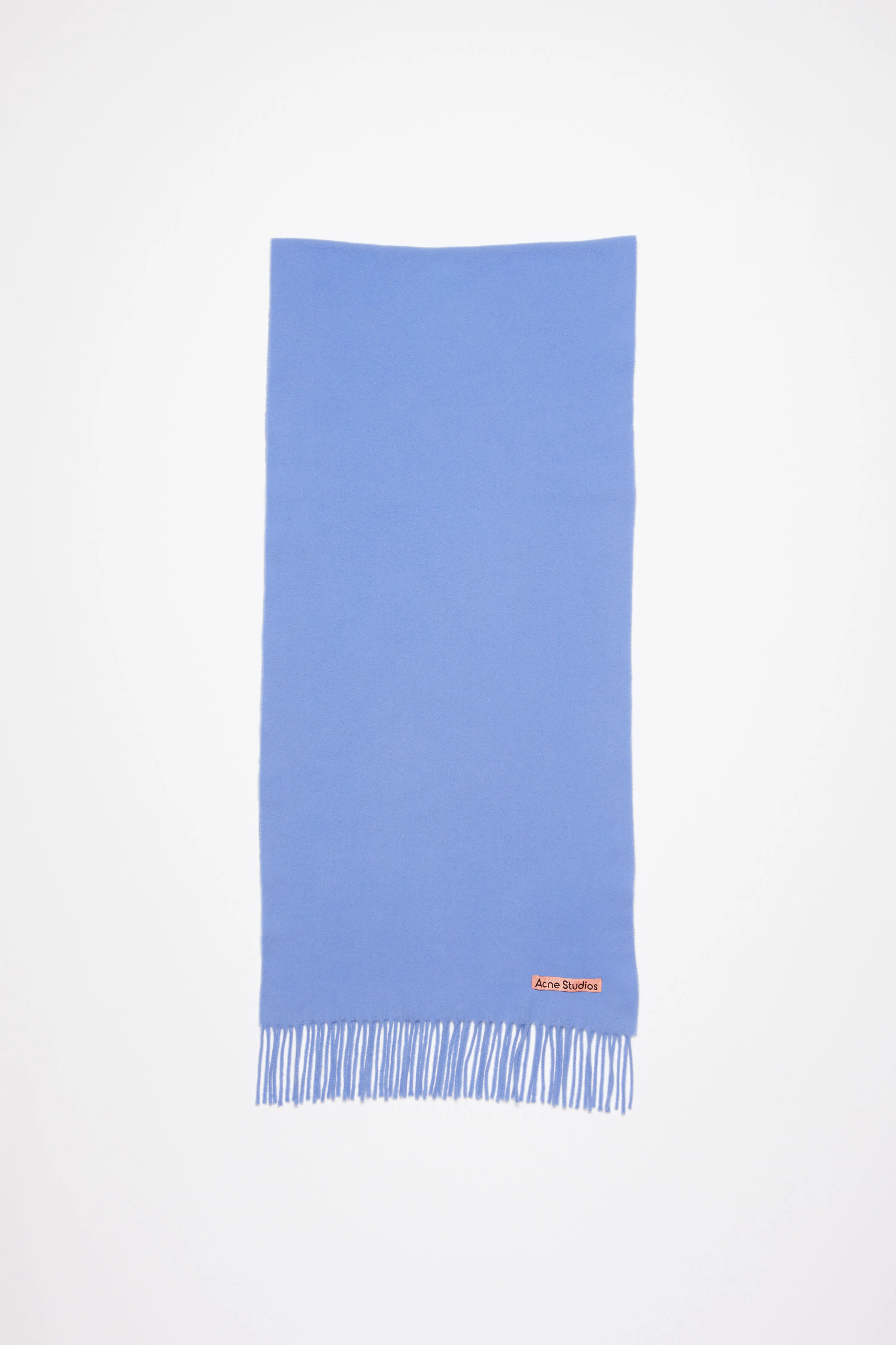 Fringe wool scarf - Narrow