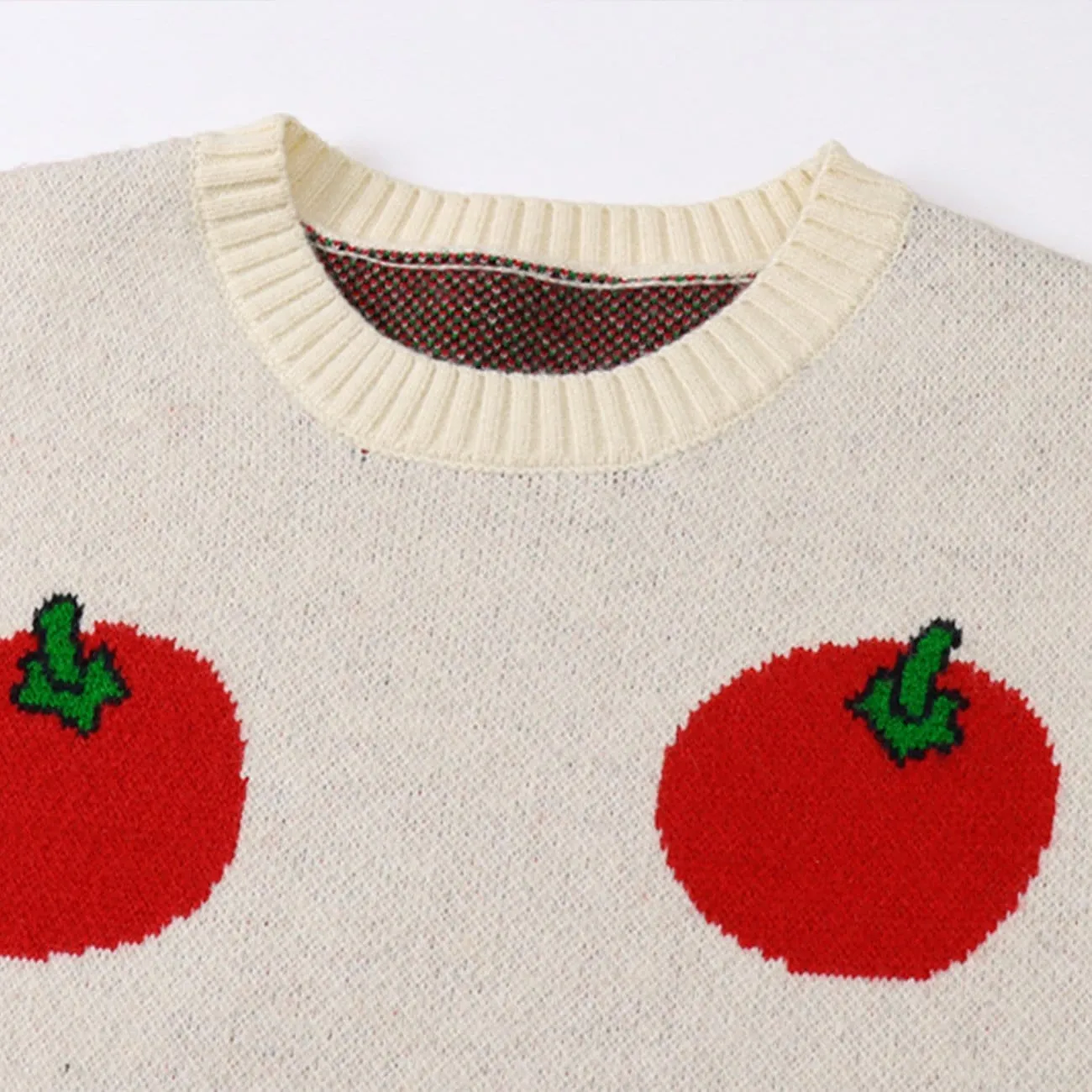 Full Tomato Knit Sweater