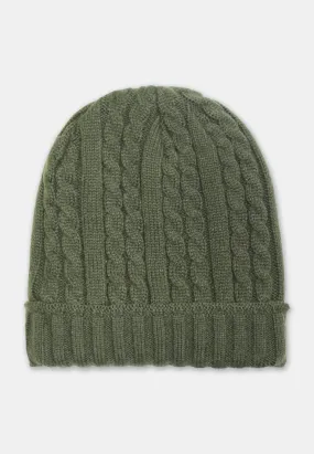 Green Beanie Hat