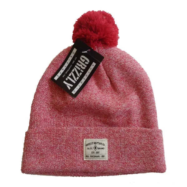 Grizzly Beanie - Bobble Hat