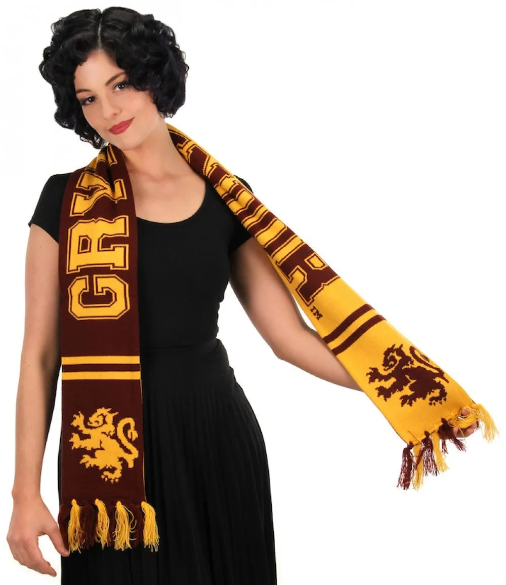 Gryffindor Knit Scarf - Reversible Design