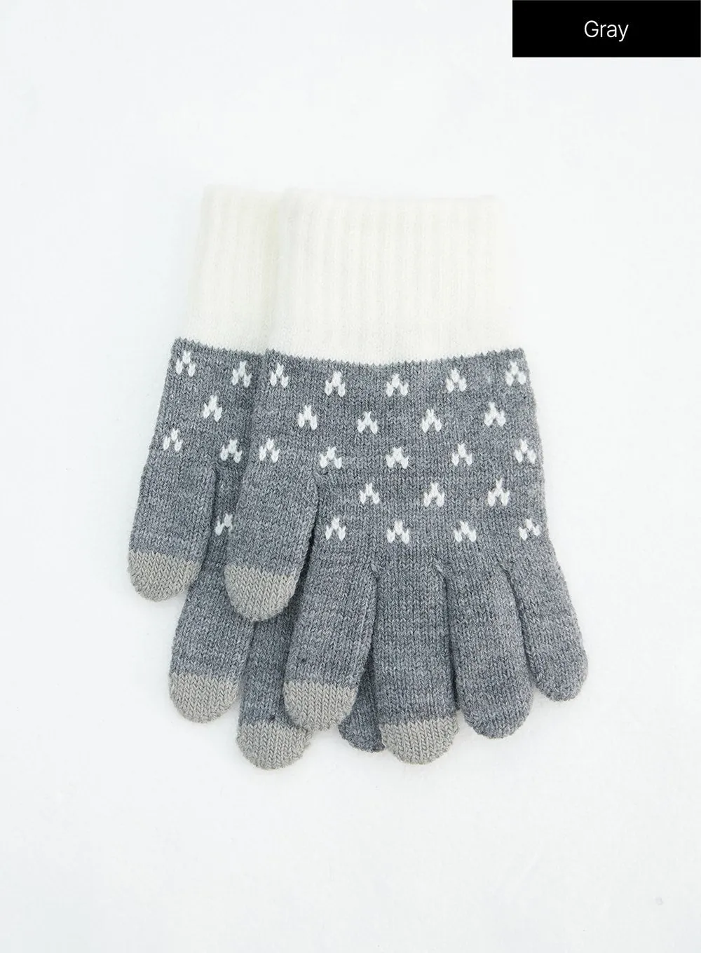 Heart Knit Gloves - IN317