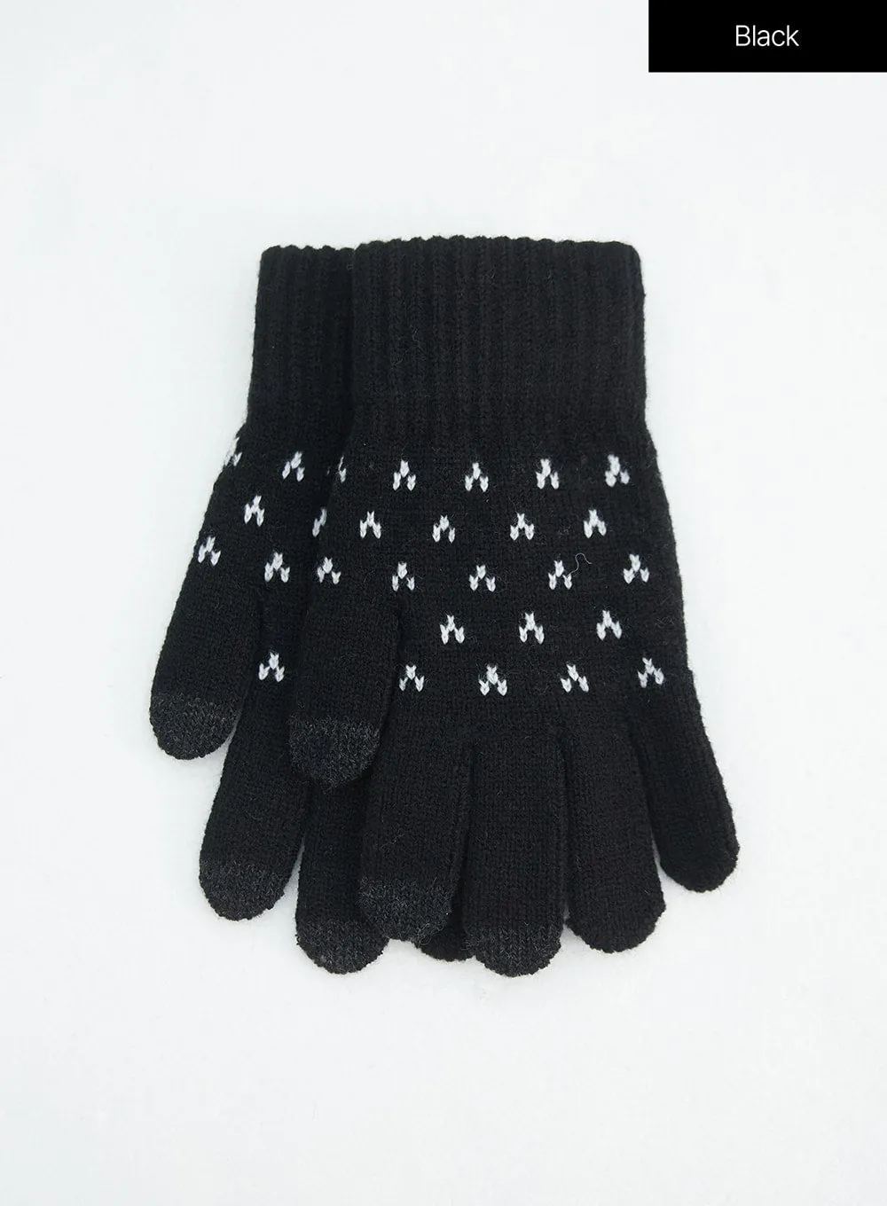 Heart Knit Gloves - IN317