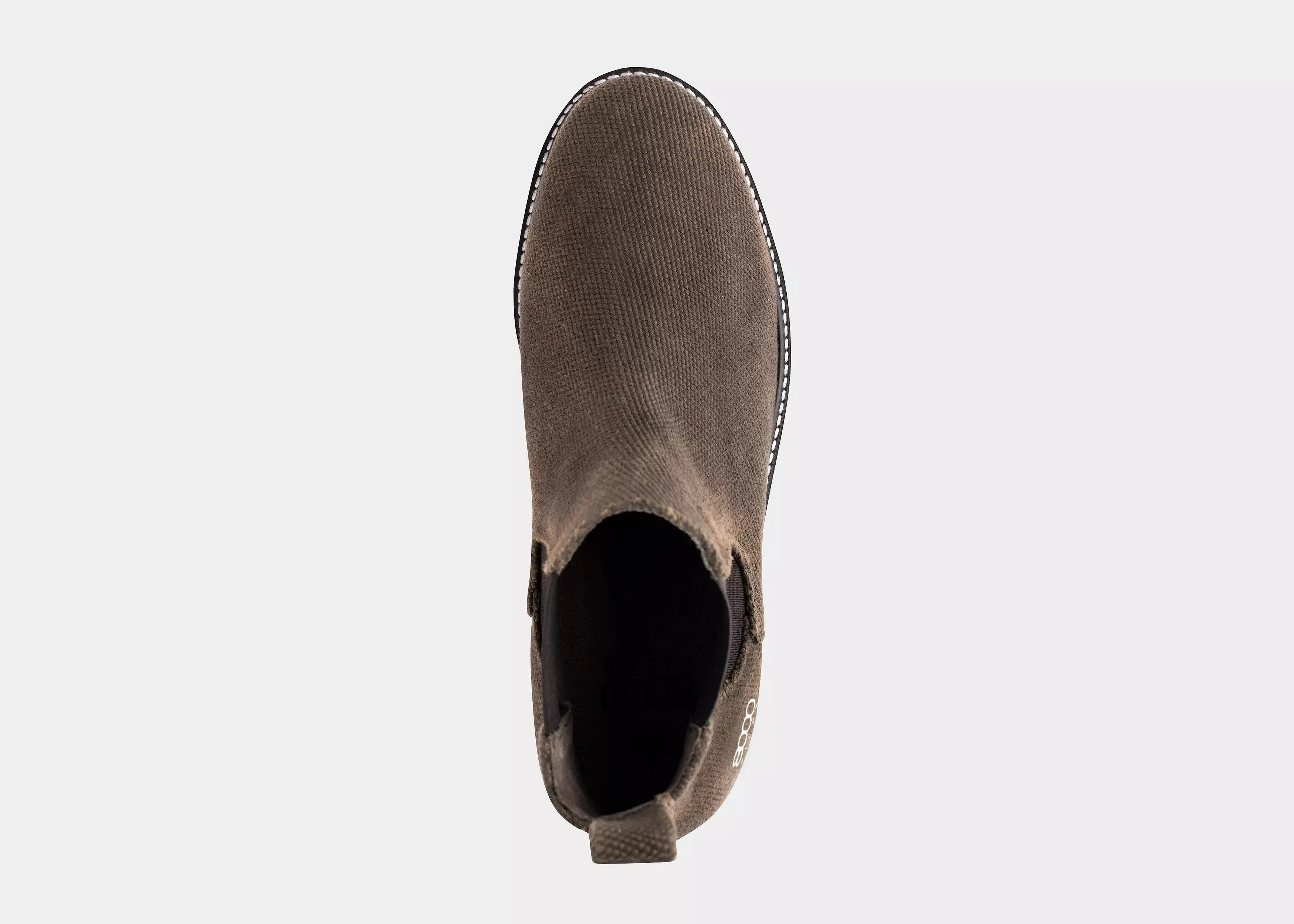 Hemp Chelsea Men's Shoes, Dark Brown - Buy Now.