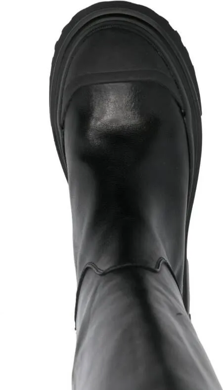 Hogan Stivale leather boots Black