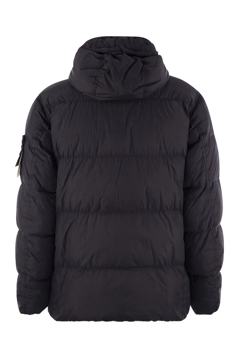 HOODED DOWN JACKET