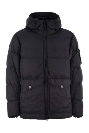 HOODED DOWN JACKET