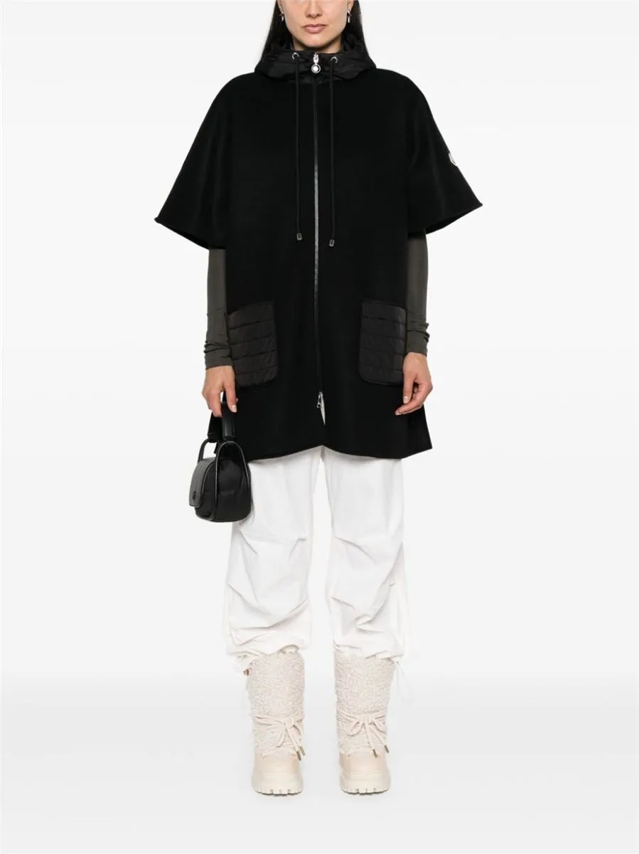 Hooded Quilted Cape