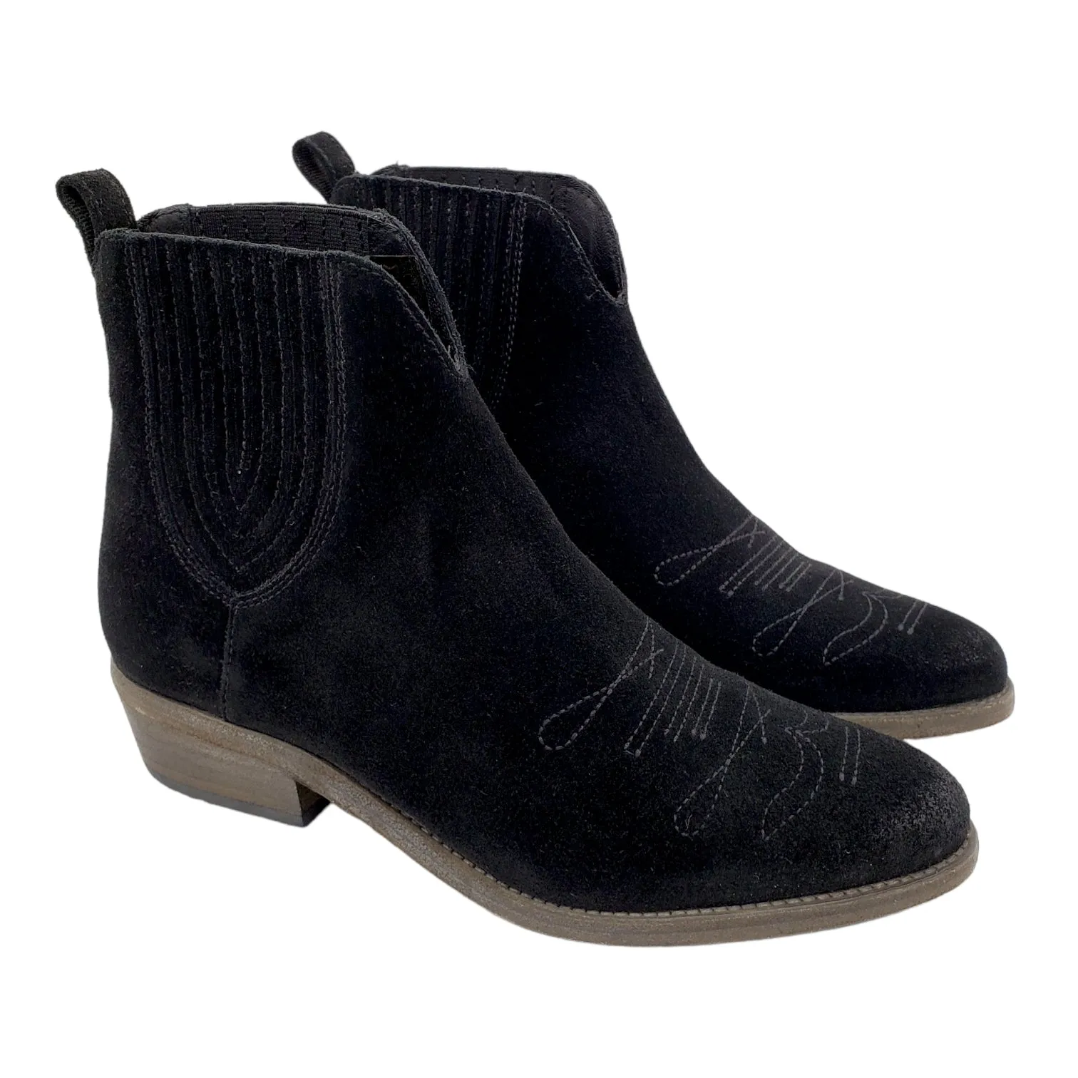 Hush Black Suede Haddon Boots