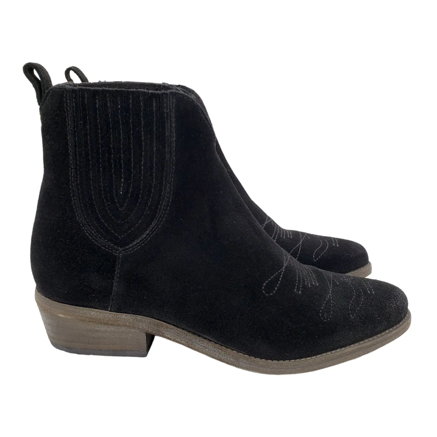 Hush Black Suede Haddon Boots