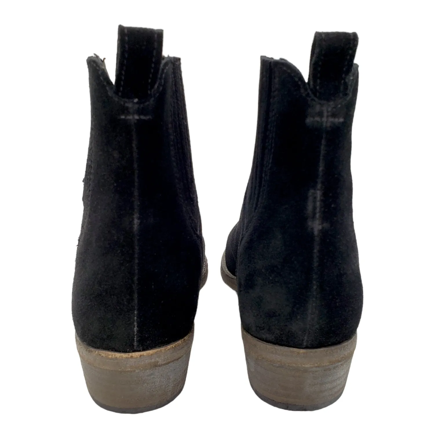 Hush Black Suede Haddon Boots