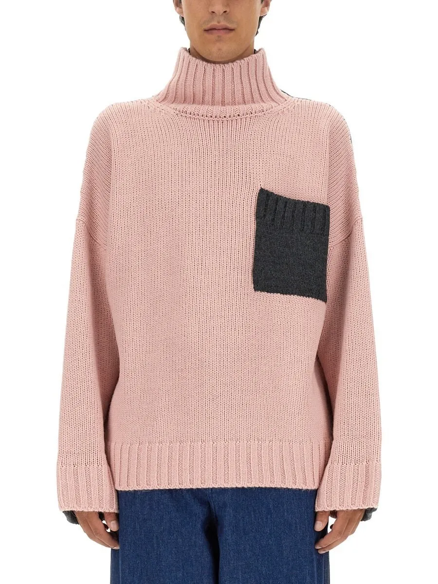 J W ANDERSON  |Wool Blended Fabrics Street Style Long Sleeves Plain