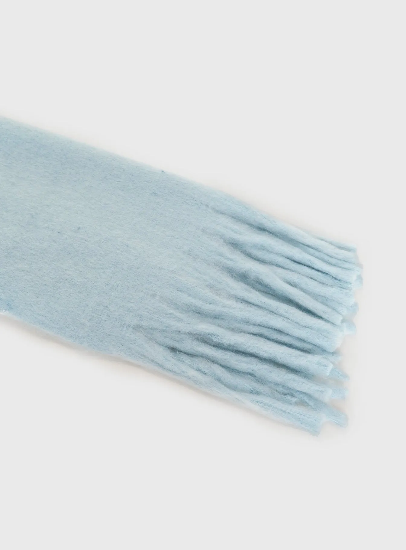 July Scarf Baby Blue: Lightweight Scarves in Baby Blue for July