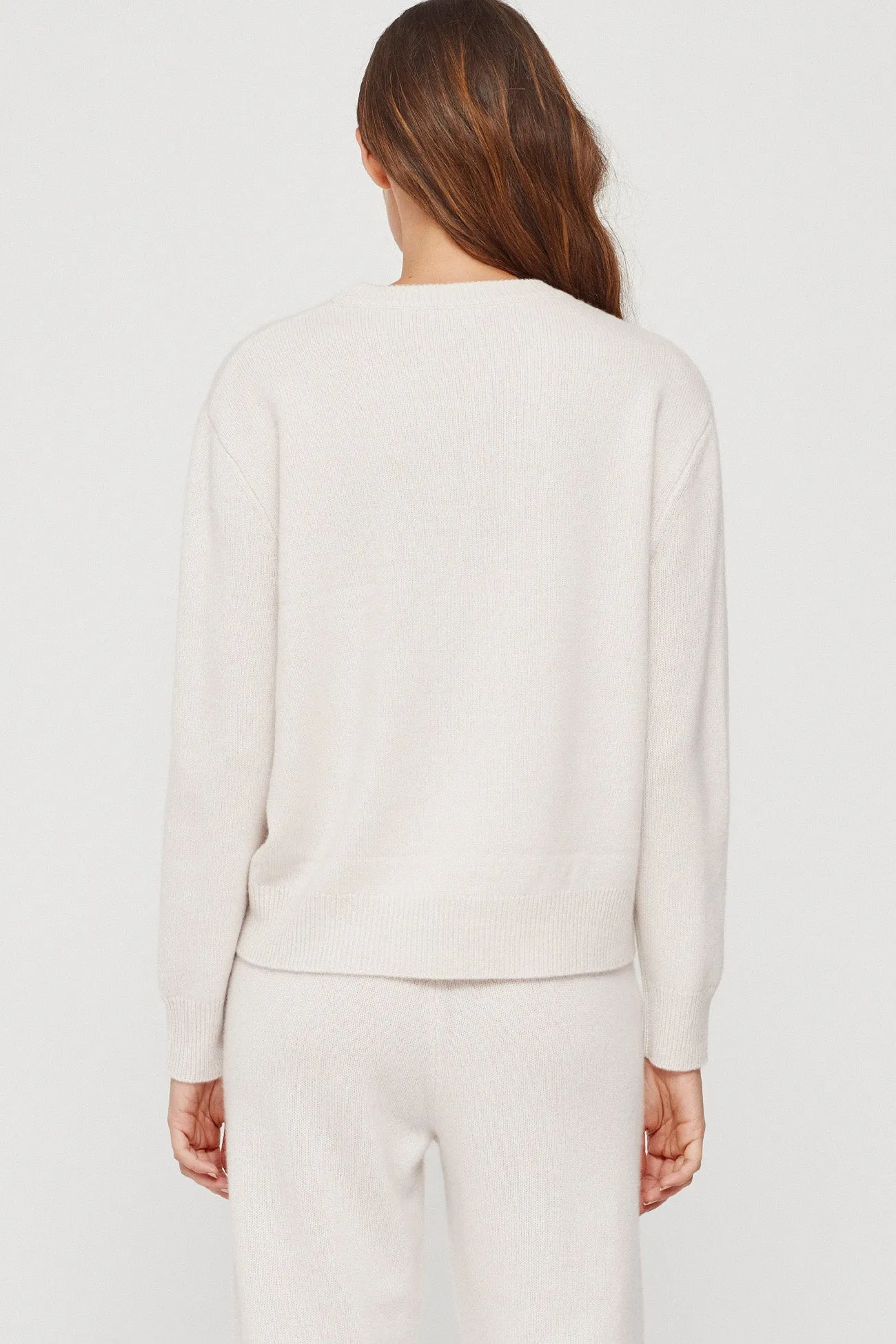 KAIA CREWNECK CASHMERE SWEATER