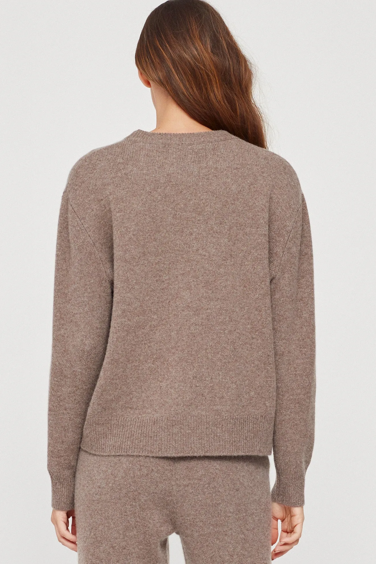 KAIA CREWNECK CASHMERE SWEATER