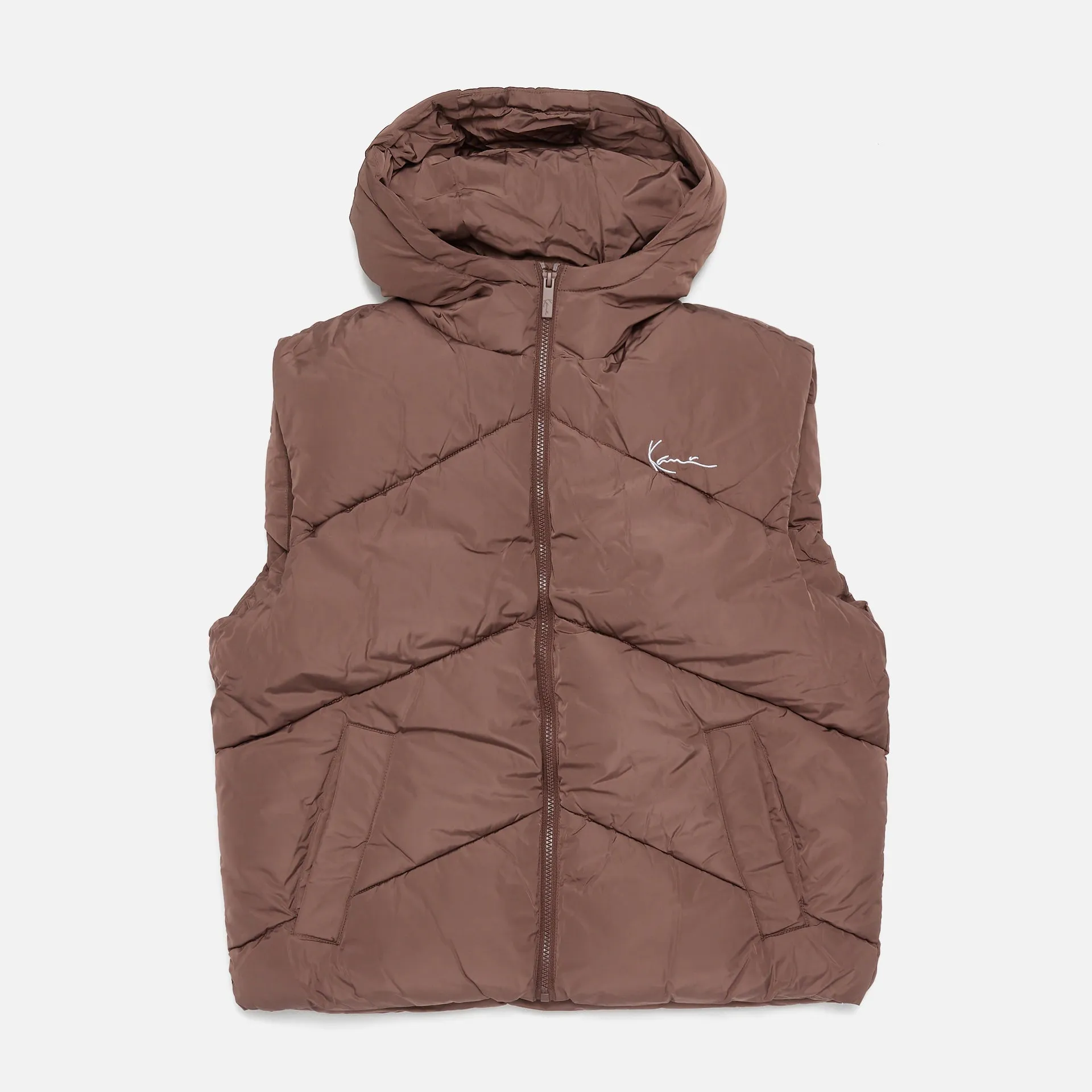 Karl Kani Puffer Vest Chest Signature - Results: Karl Kani Chest Signature Puffer Vest (Available at [specified retailer])