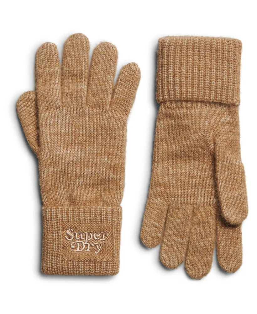 Knit Gloves | Toasted Coconut Brown