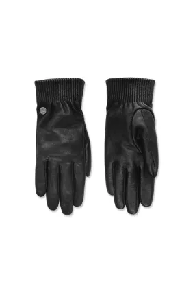 Leather Women's Rib Gloves