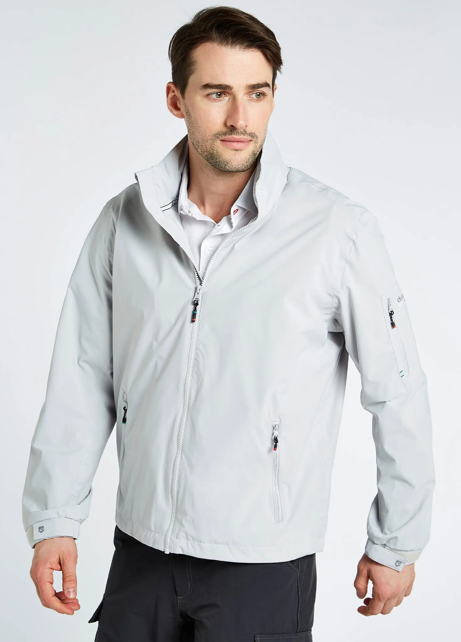 Levanto Men's Crew Jacket - Platinum