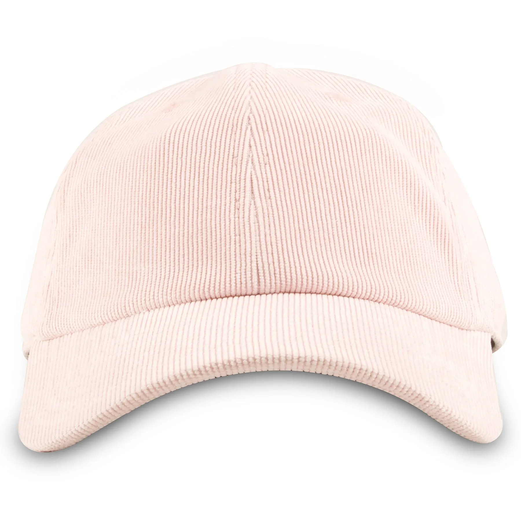 Light Pink Corduroy Adjustable Dad Hat