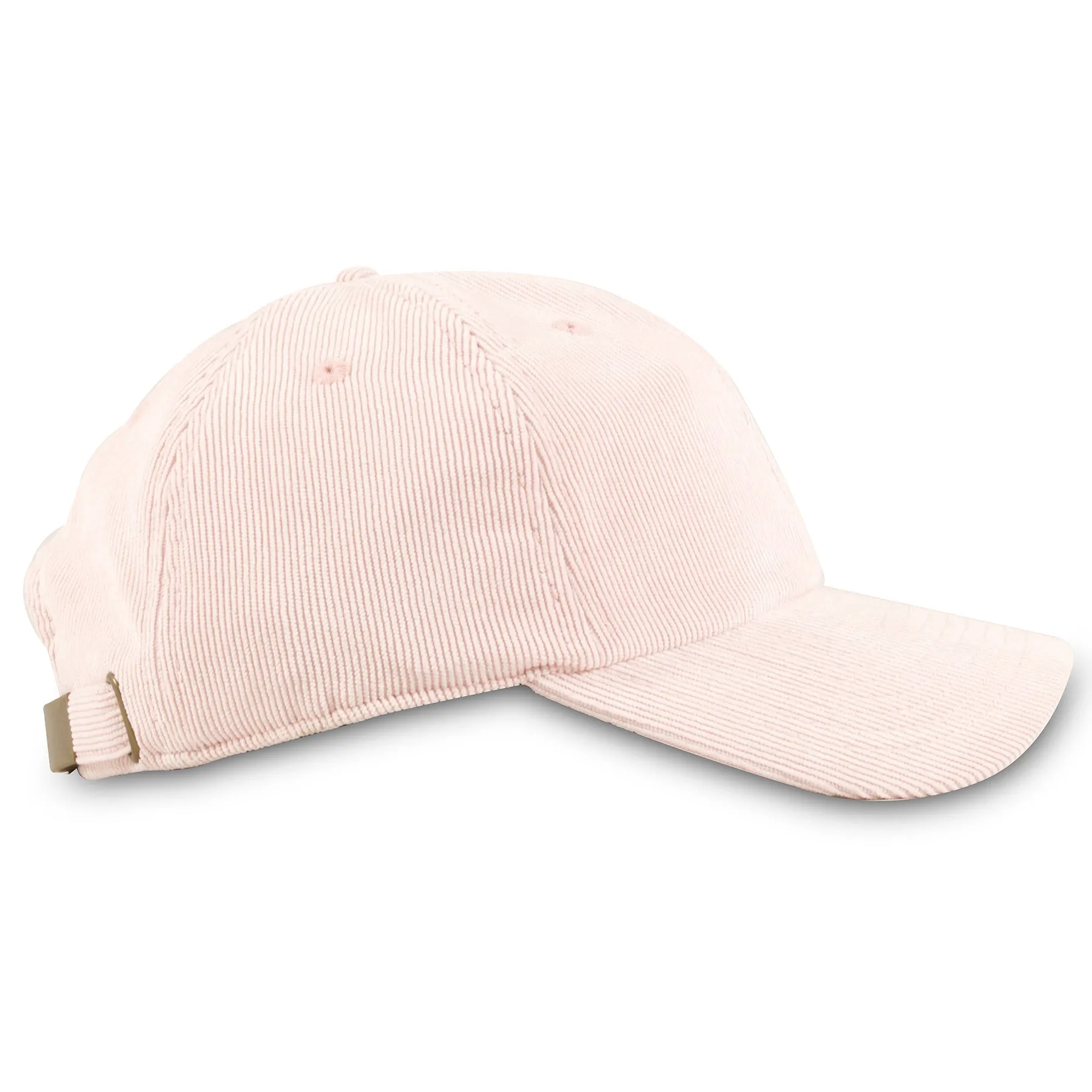 Light Pink Corduroy Adjustable Dad Hat