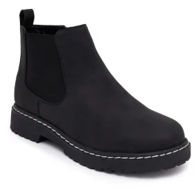 Little Girls Pull-On Round Toe Chelsea Boots