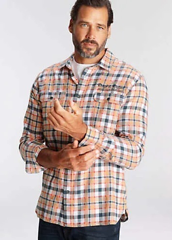 Long Sleeve Flannel Shirt by Man’s World | Look Again