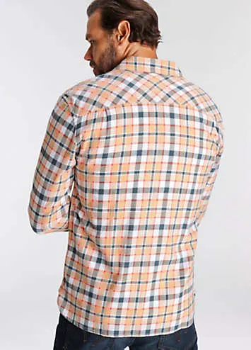 Long Sleeve Flannel Shirt by Man’s World | Look Again