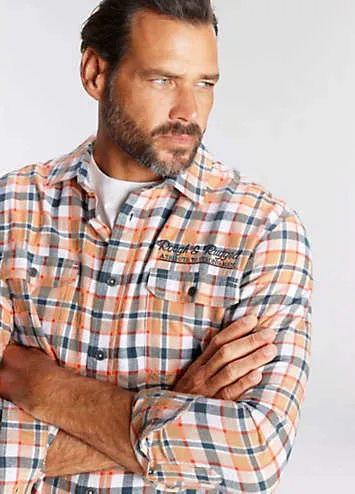 Long Sleeve Flannel Shirt by Man’s World | Look Again