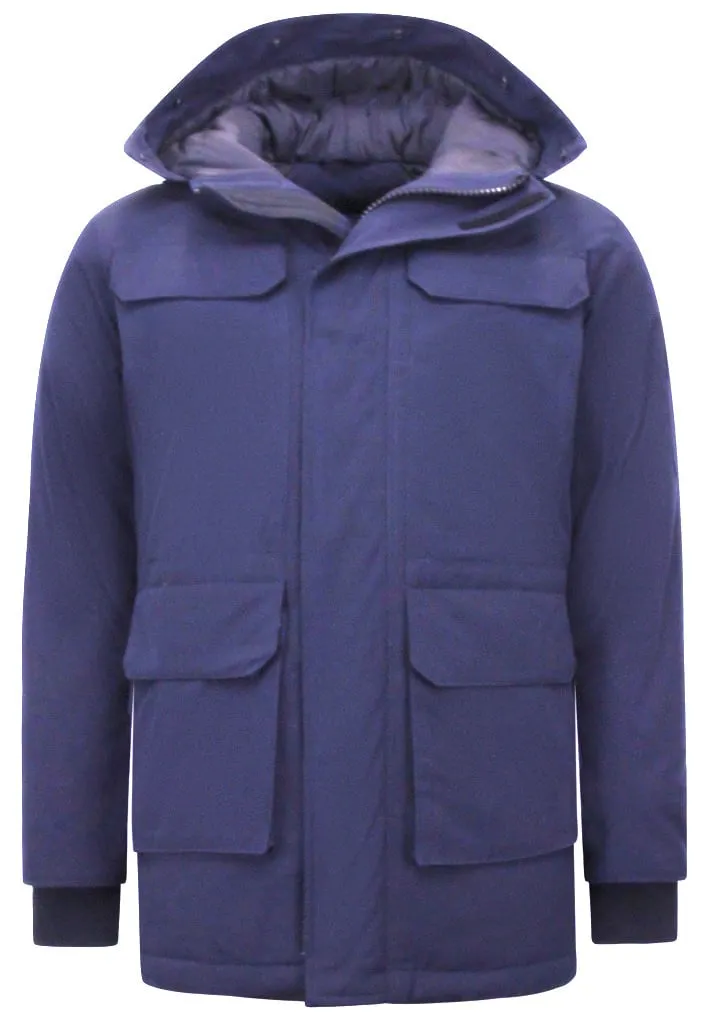 Long Winter Coat Men's Parka | NEW |