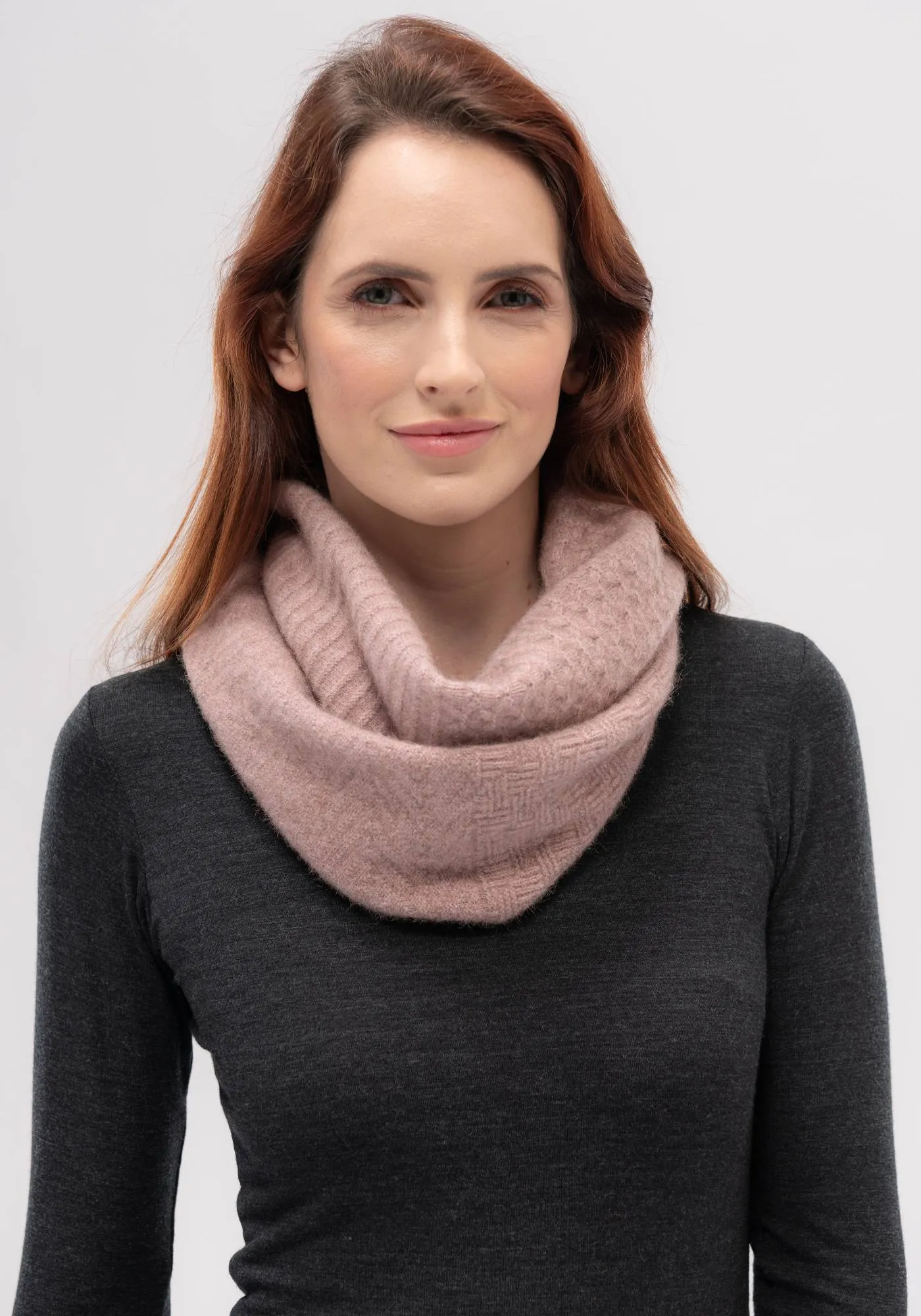 Loop Scarf with Textured Design - Available Now