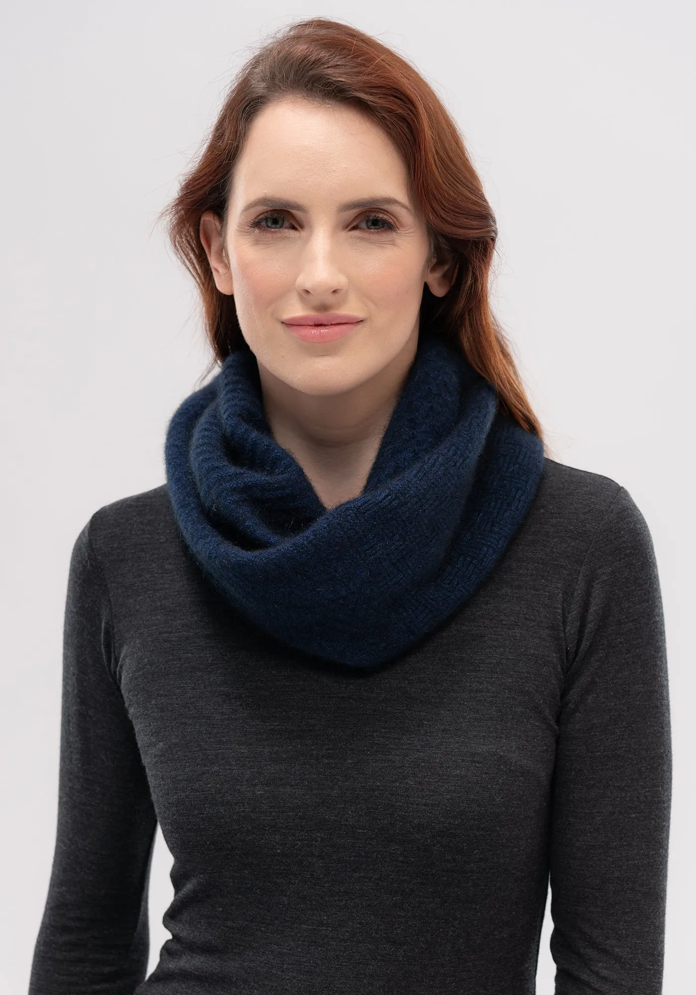 Loop Scarf with Textured Design - Available Now