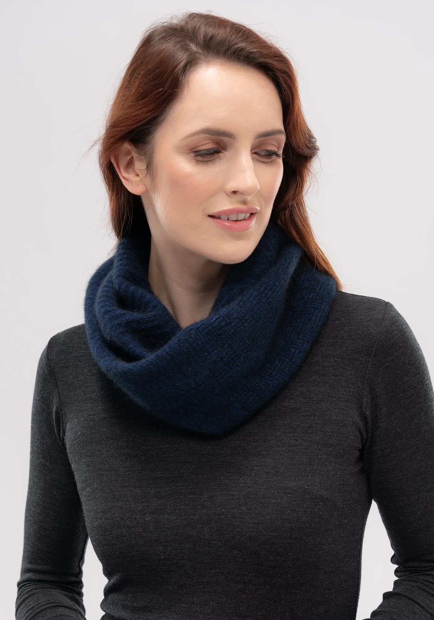 Loop Scarf with Textured Design - Available Now