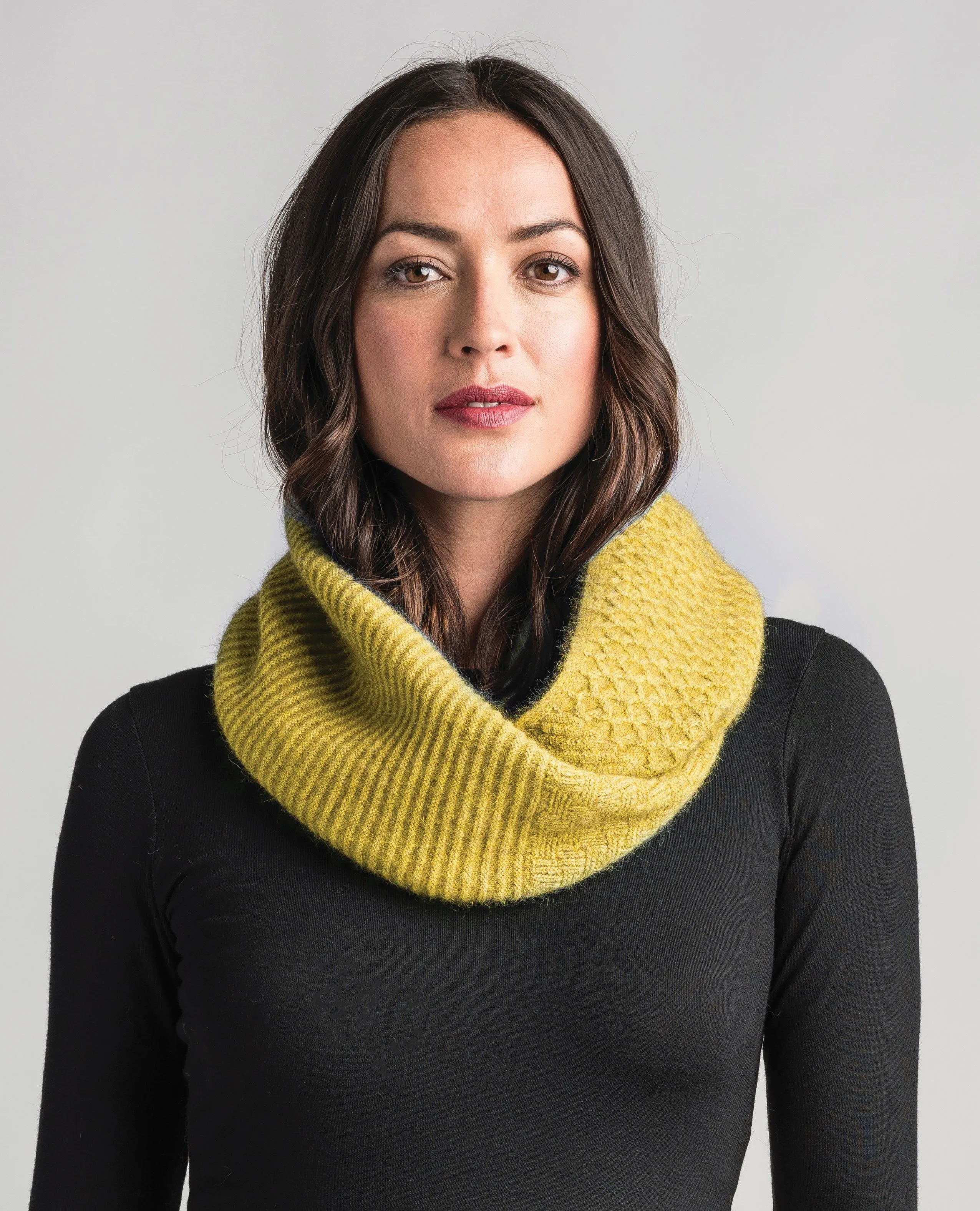 Loop Scarf with Textured Design - Available Now