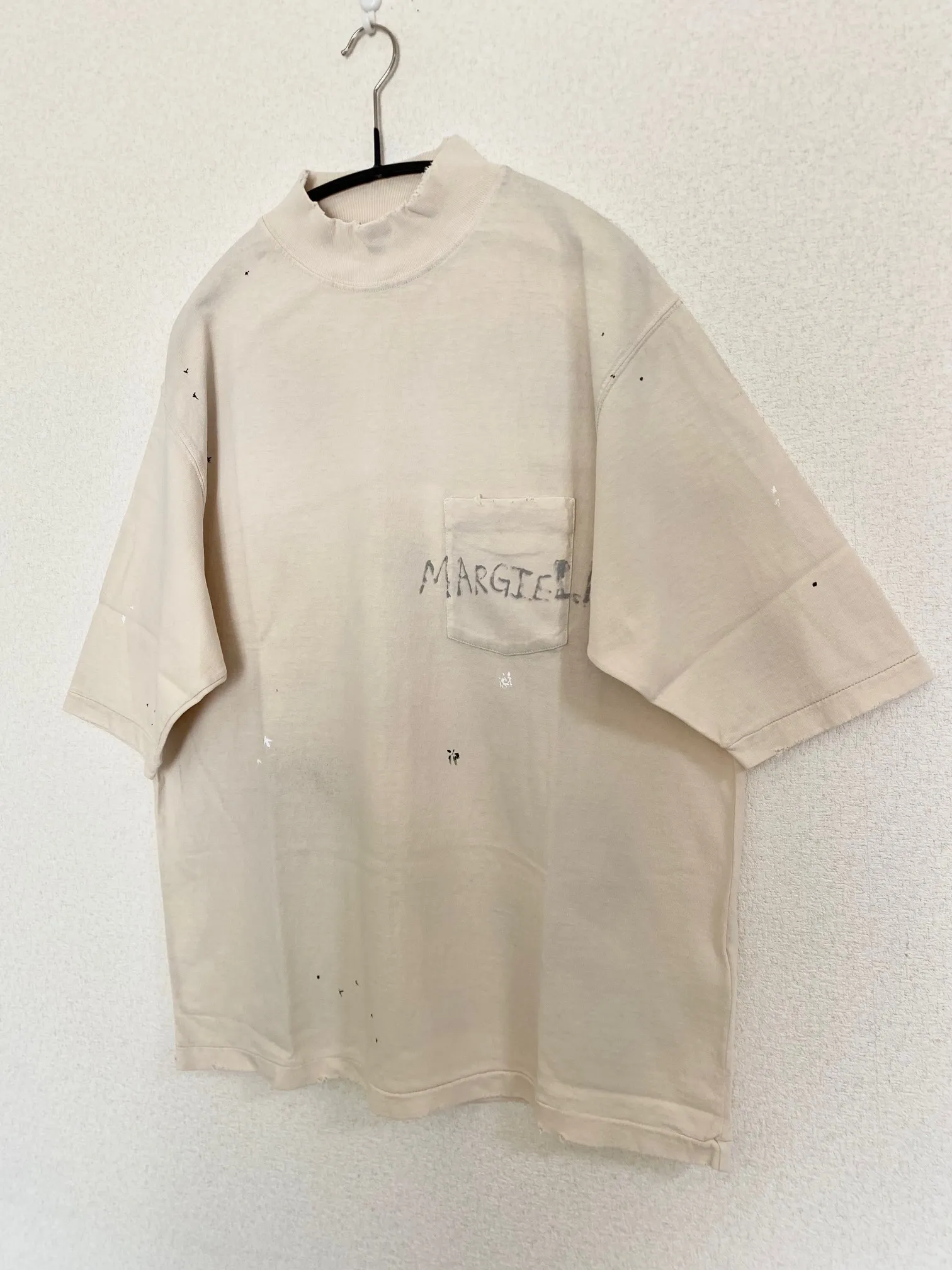 Maison Margiela  |Unisex Street Style Cotton Oversized Logo Designers T-Shirts