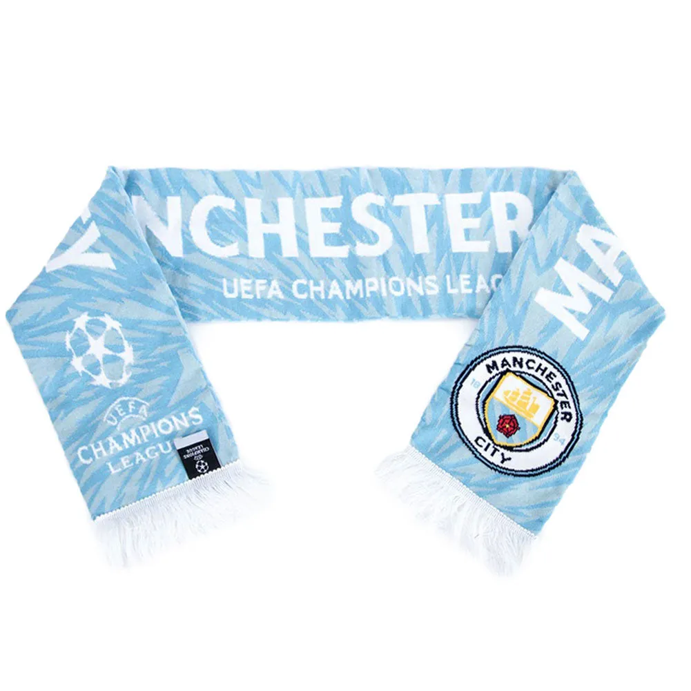 Manchester City Champions League Scarf