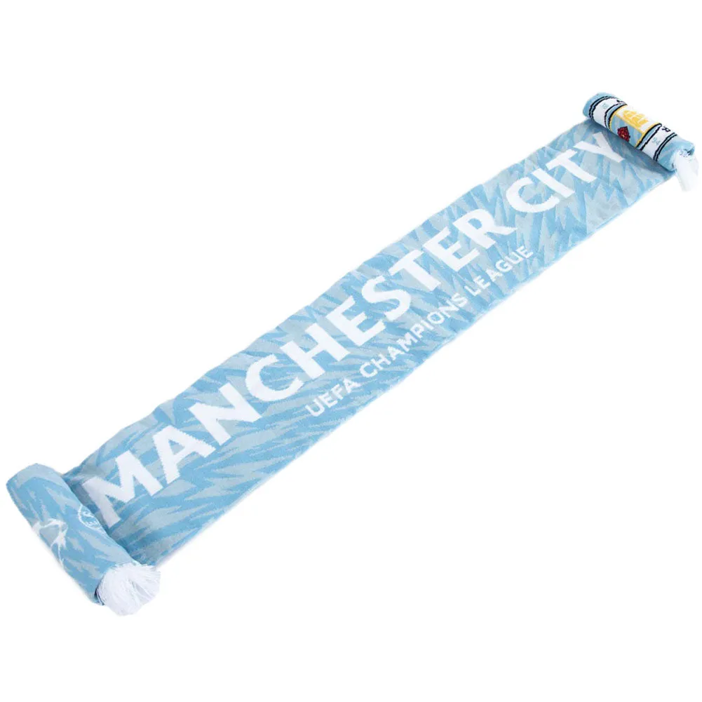 Manchester City Champions League Scarf