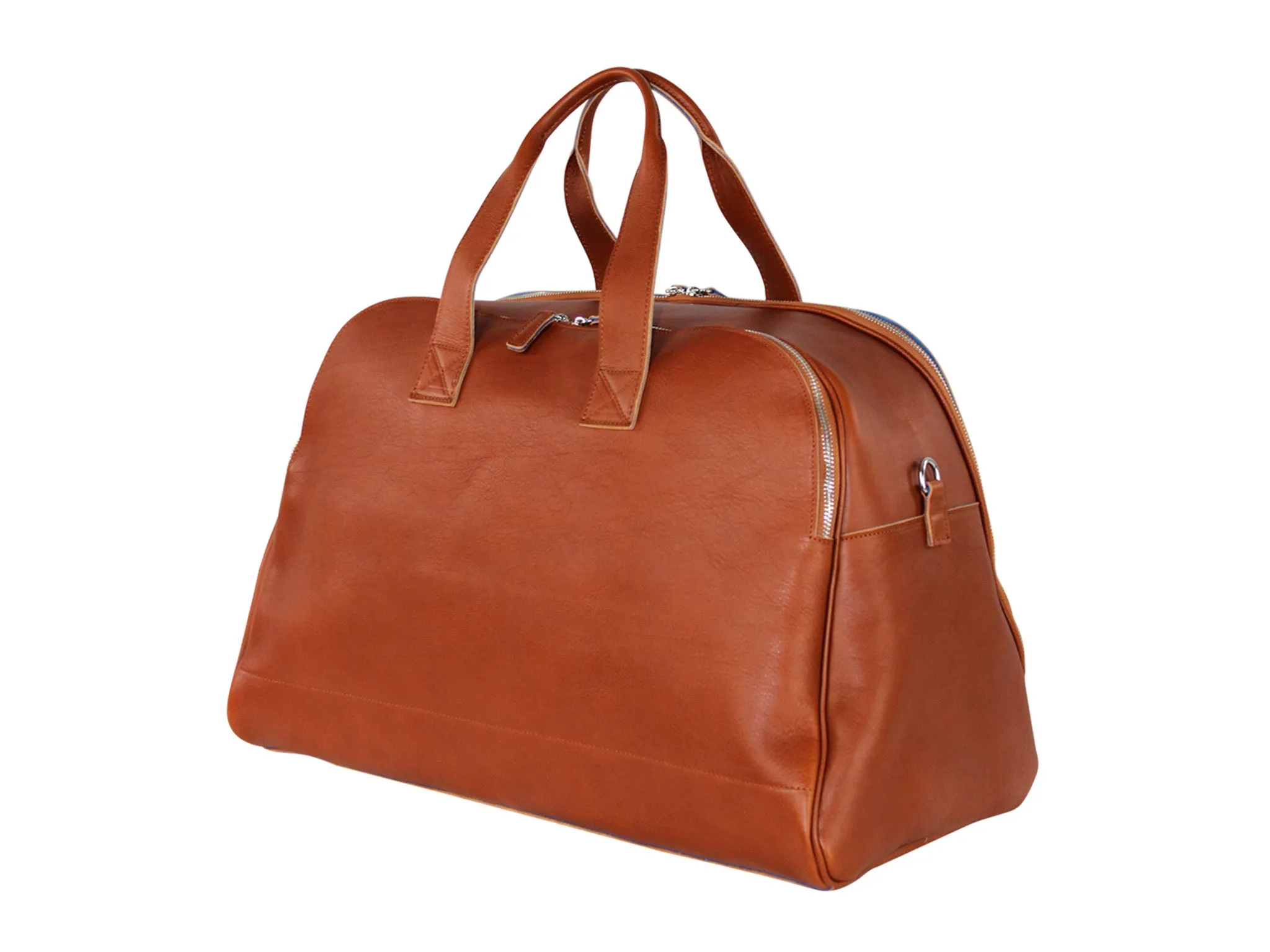 Marco Polo Cognac Luxury Travel Bag