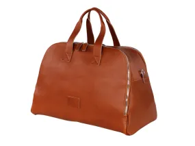 Marco Polo Cognac Luxury Travel Bag