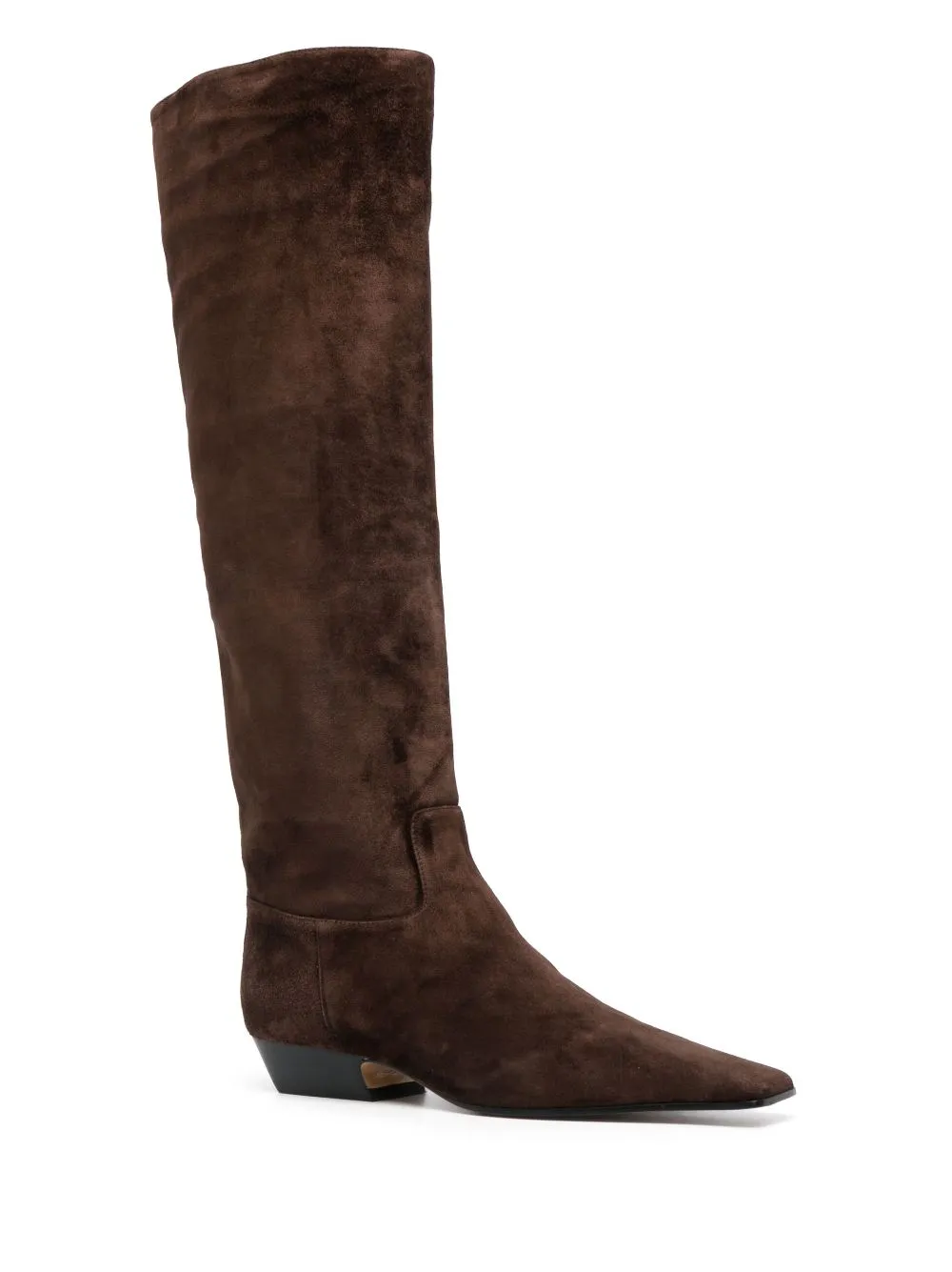 MARFA SUEDE LEATHER BOOTS