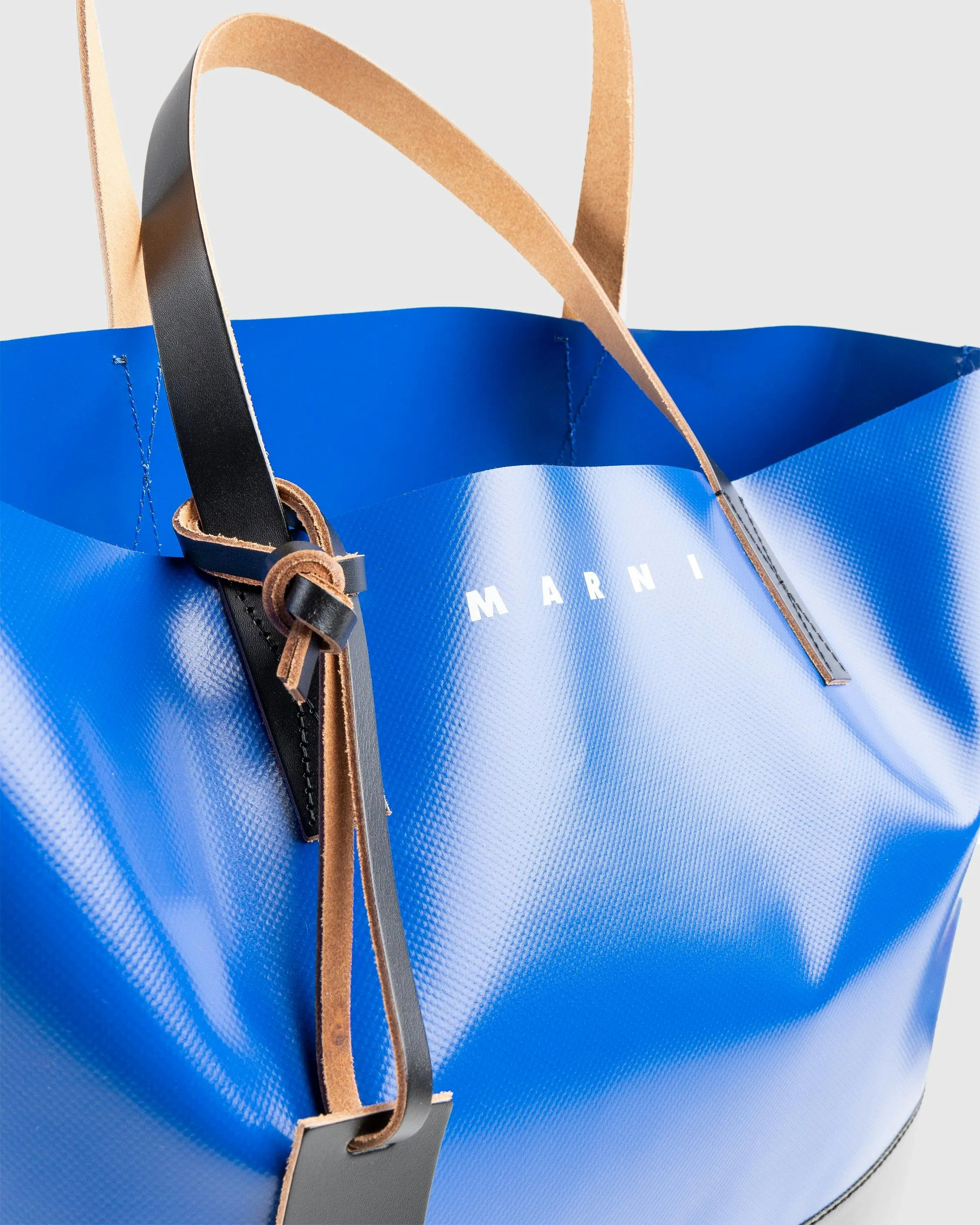 Marni – Tribeca Two-Tone Tote Bag Blue | Highsnobiety Shop