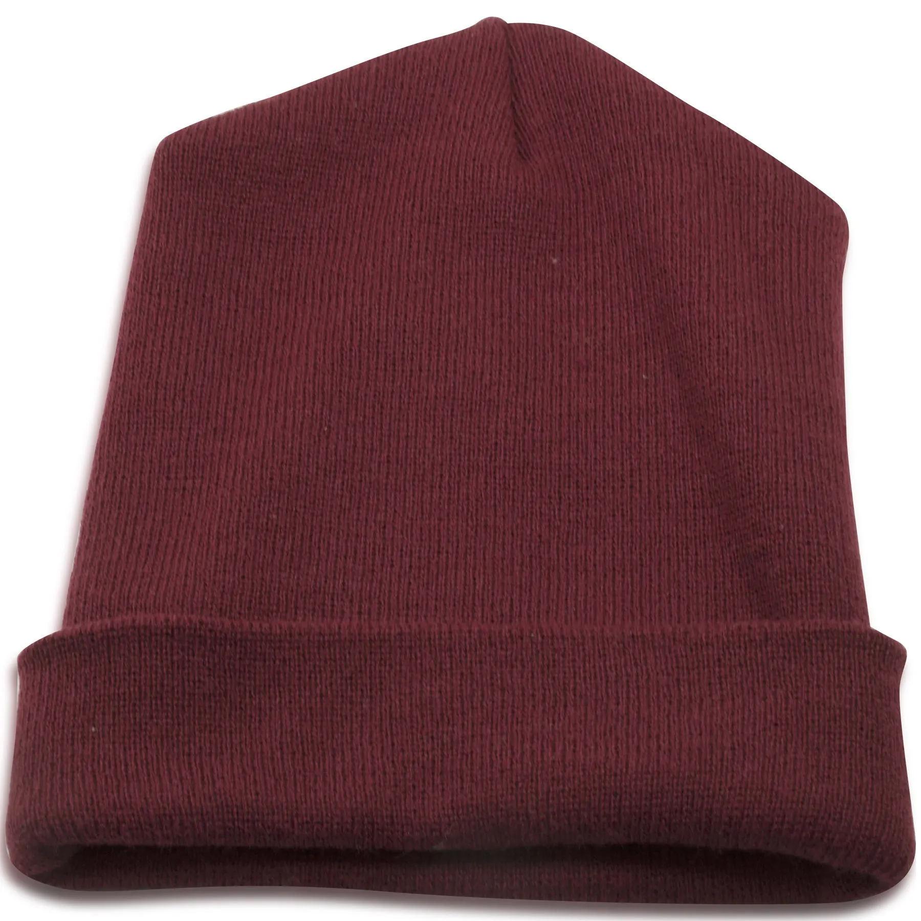 Maroon Knit Beanie for Winter