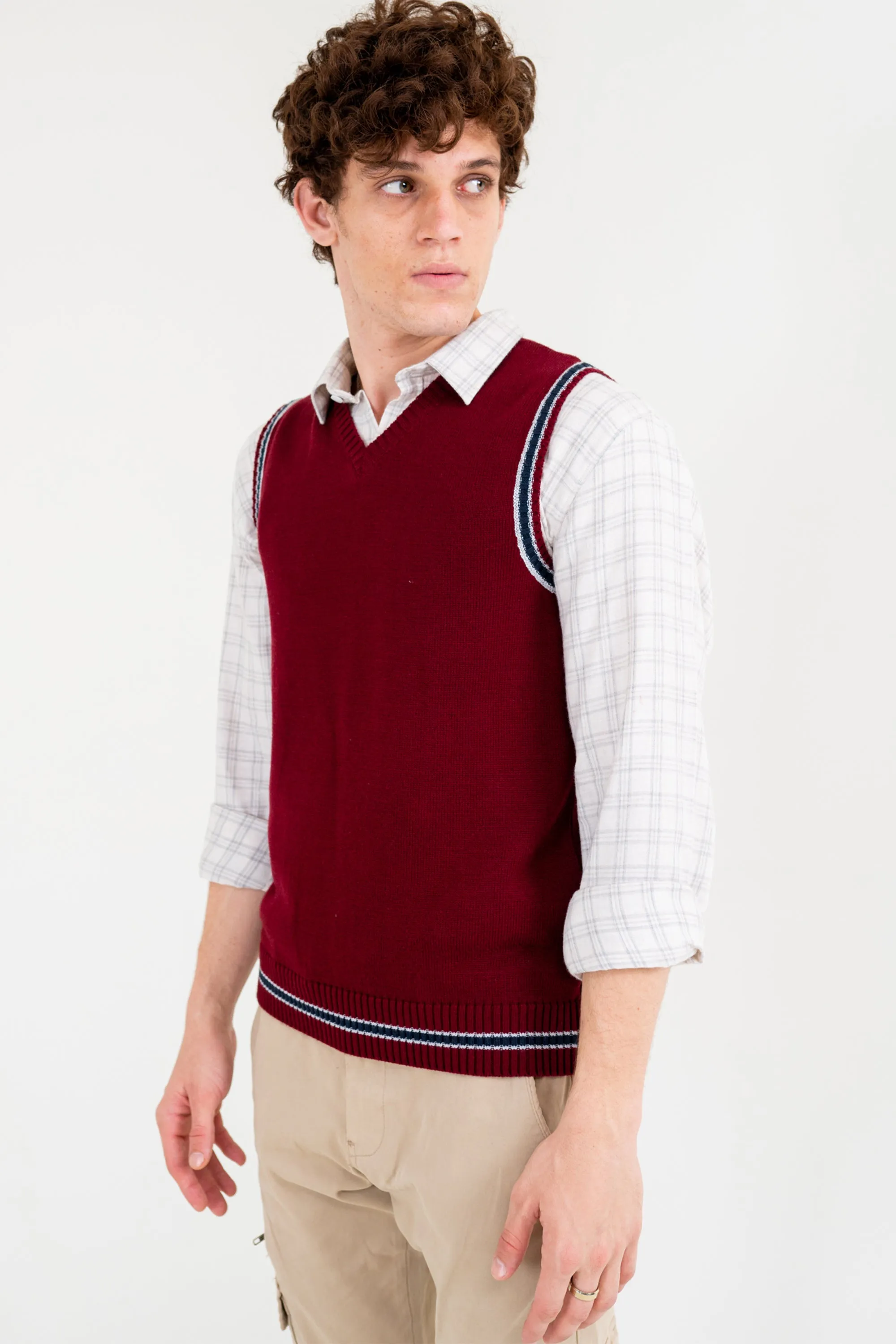 Maroon Sweater Vest