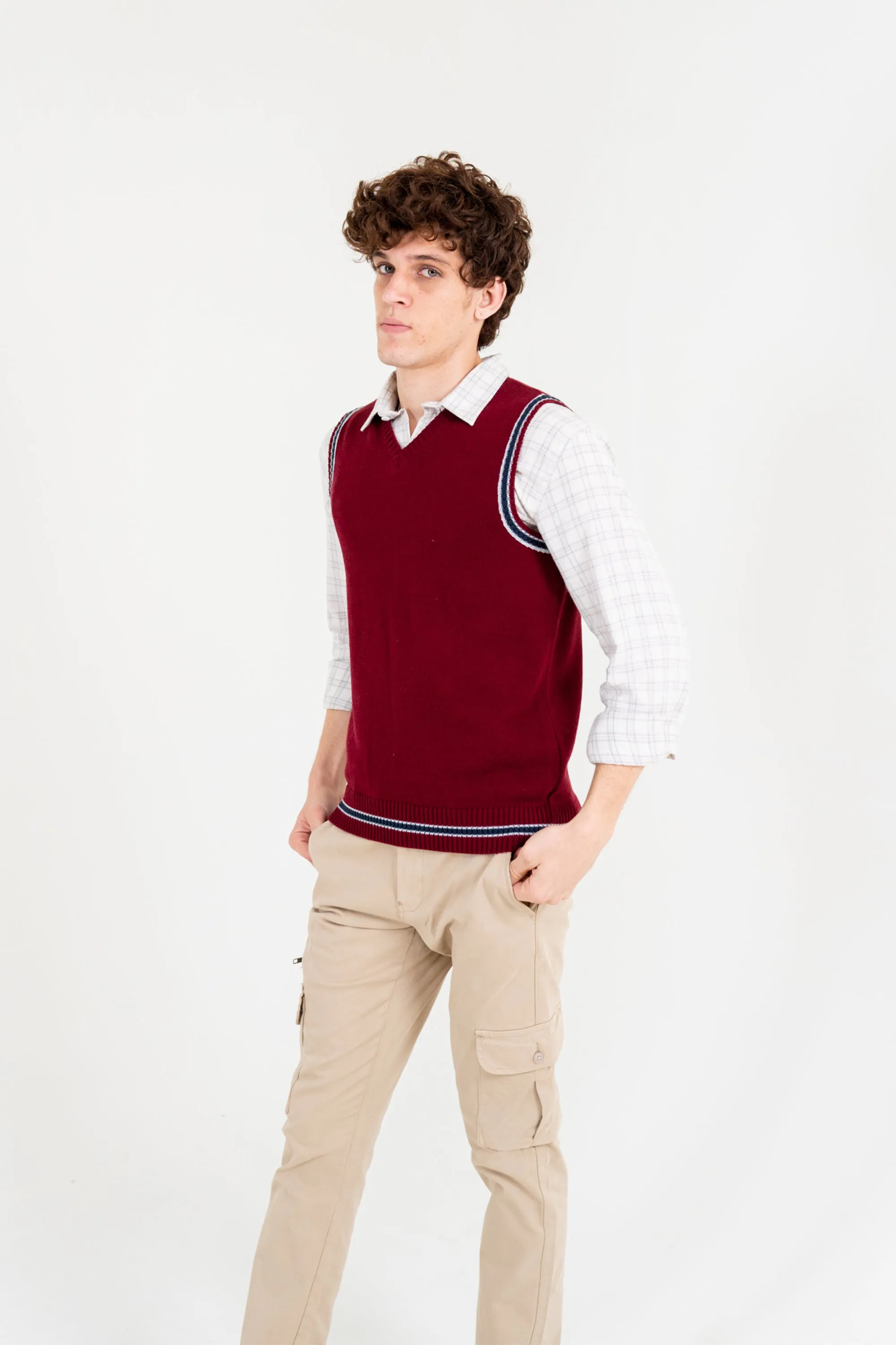 Maroon Sweater Vest