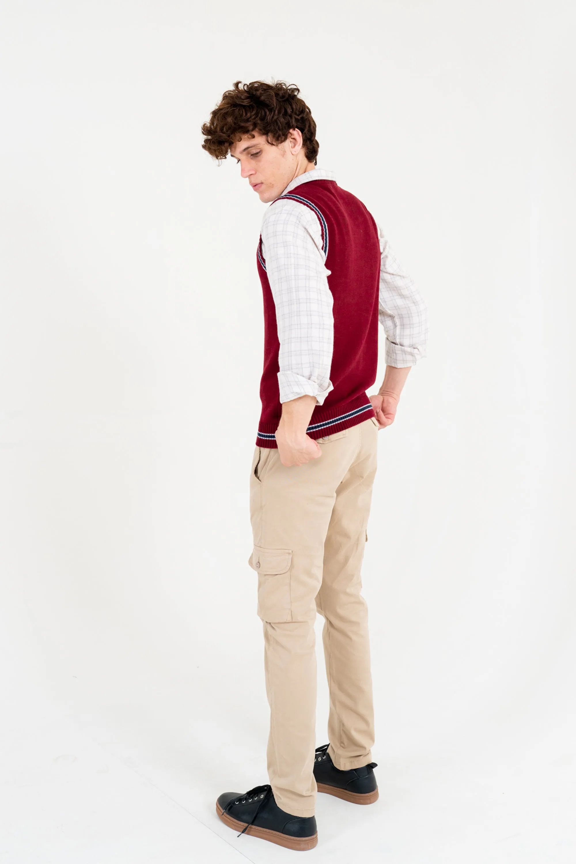 Maroon Sweater Vest